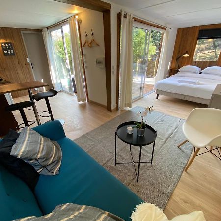 Superbe Cabane Jacuzzi Jardin Clim Wifi Parking 梅瑞尔 外观 照片