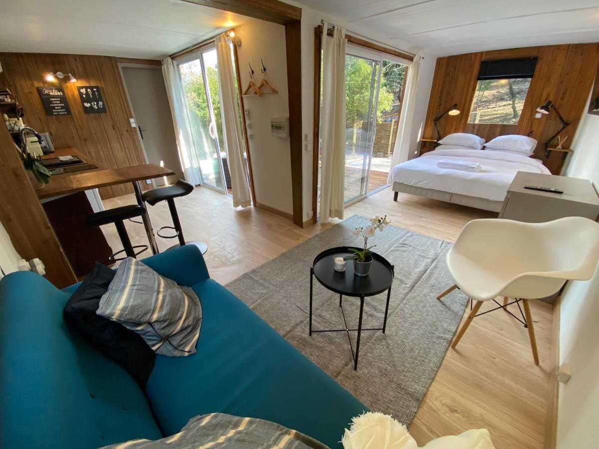 Superbe Cabane Jacuzzi Jardin Clim Wifi Parking 梅瑞尔 外观 照片