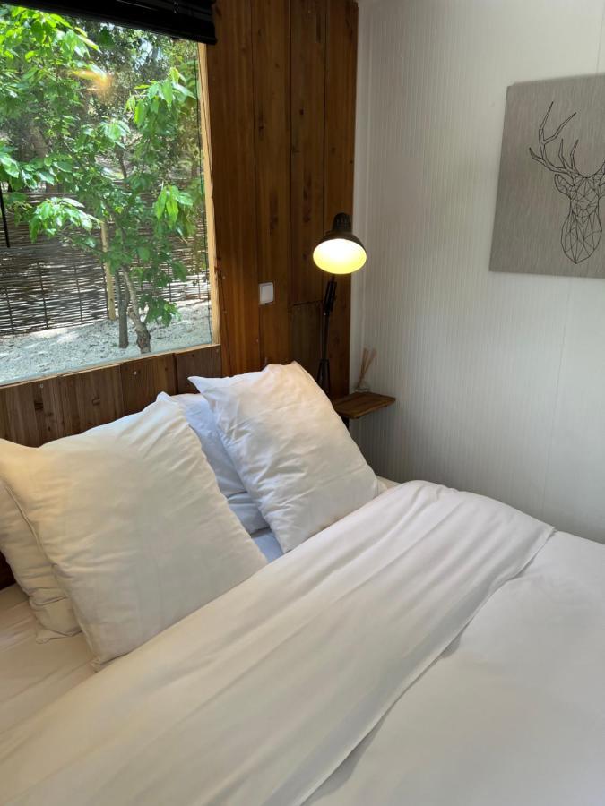 Superbe Cabane Jacuzzi Jardin Clim Wifi Parking 梅瑞尔 外观 照片