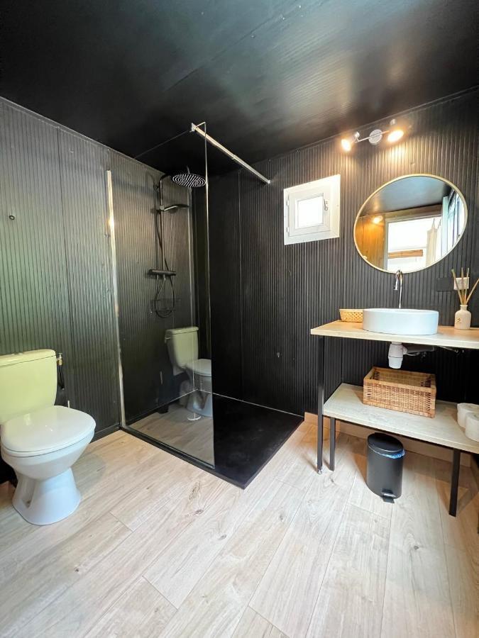 Superbe Cabane Jacuzzi Jardin Clim Wifi Parking 梅瑞尔 外观 照片