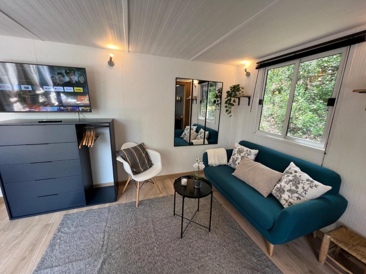 Superbe Cabane Jacuzzi Jardin Clim Wifi Parking 梅瑞尔 外观 照片