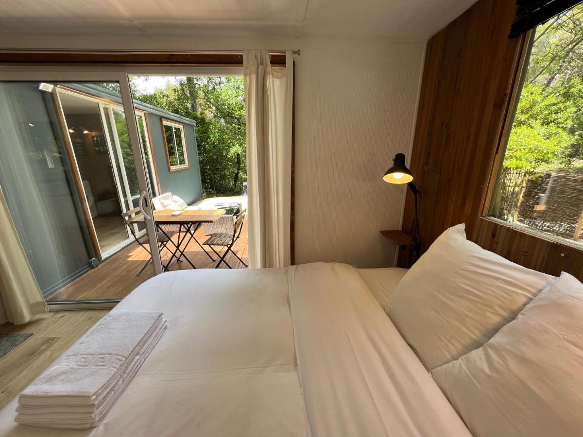 Superbe Cabane Jacuzzi Jardin Clim Wifi Parking 梅瑞尔 外观 照片